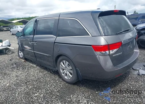 2014 Honda Odyssey Ex-L из США, поврежденный, VIN 5FNRL5H61EB088134